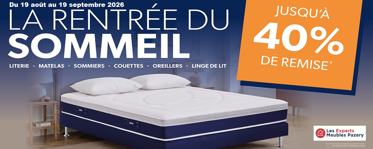 LA RENTREE DU SOMMEIL 19 ao&ucirc;t au 19 septembre 2026